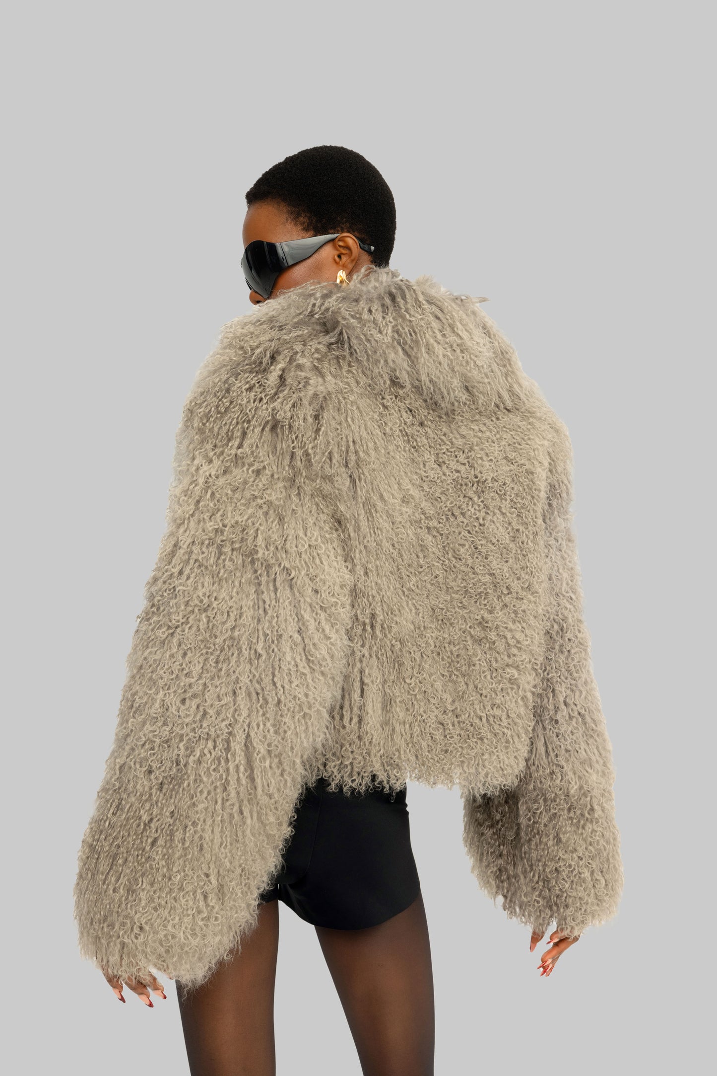 AMSTERDAM SHEARLING GRAY