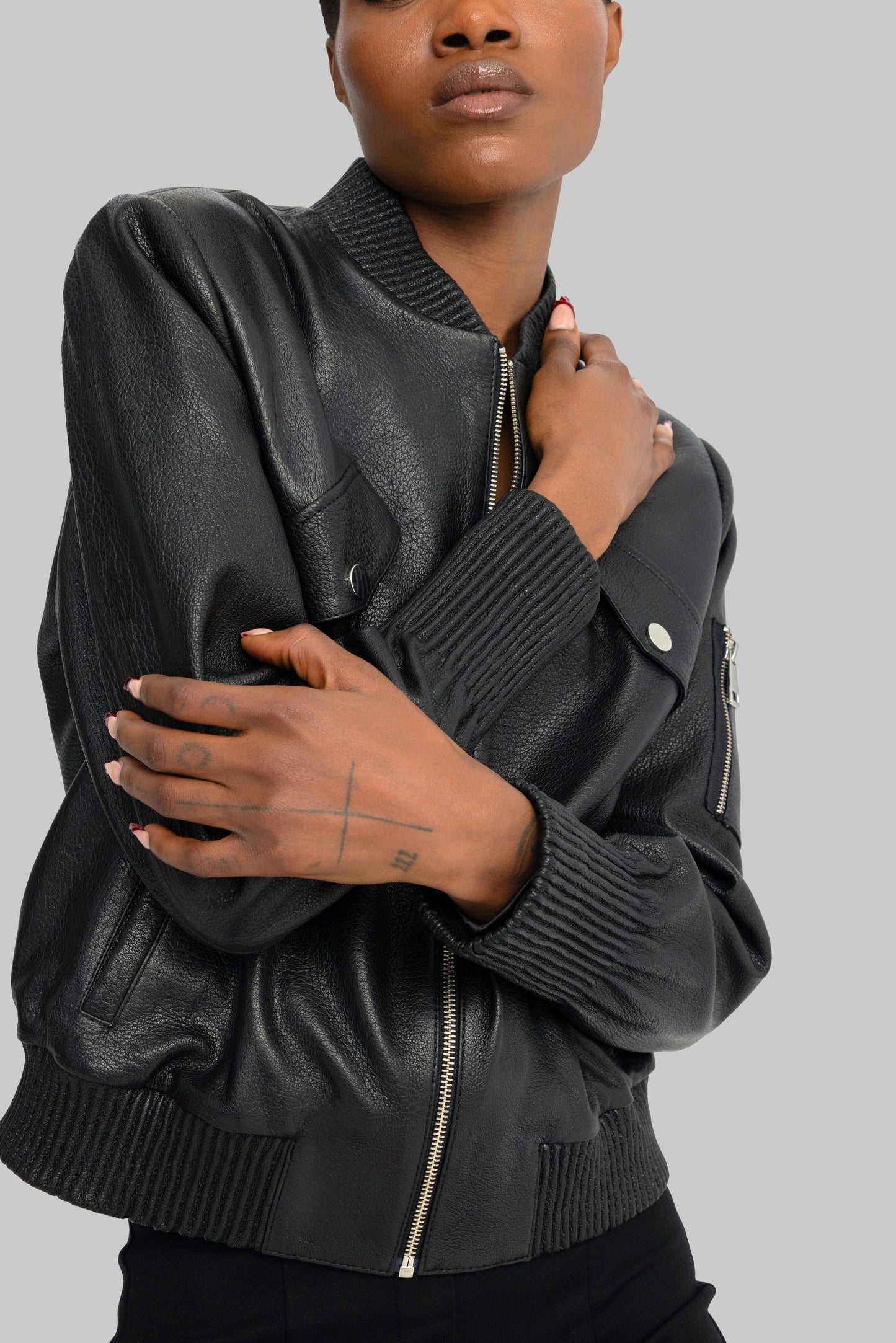 DUBAI BOMBER JACKET BLACK