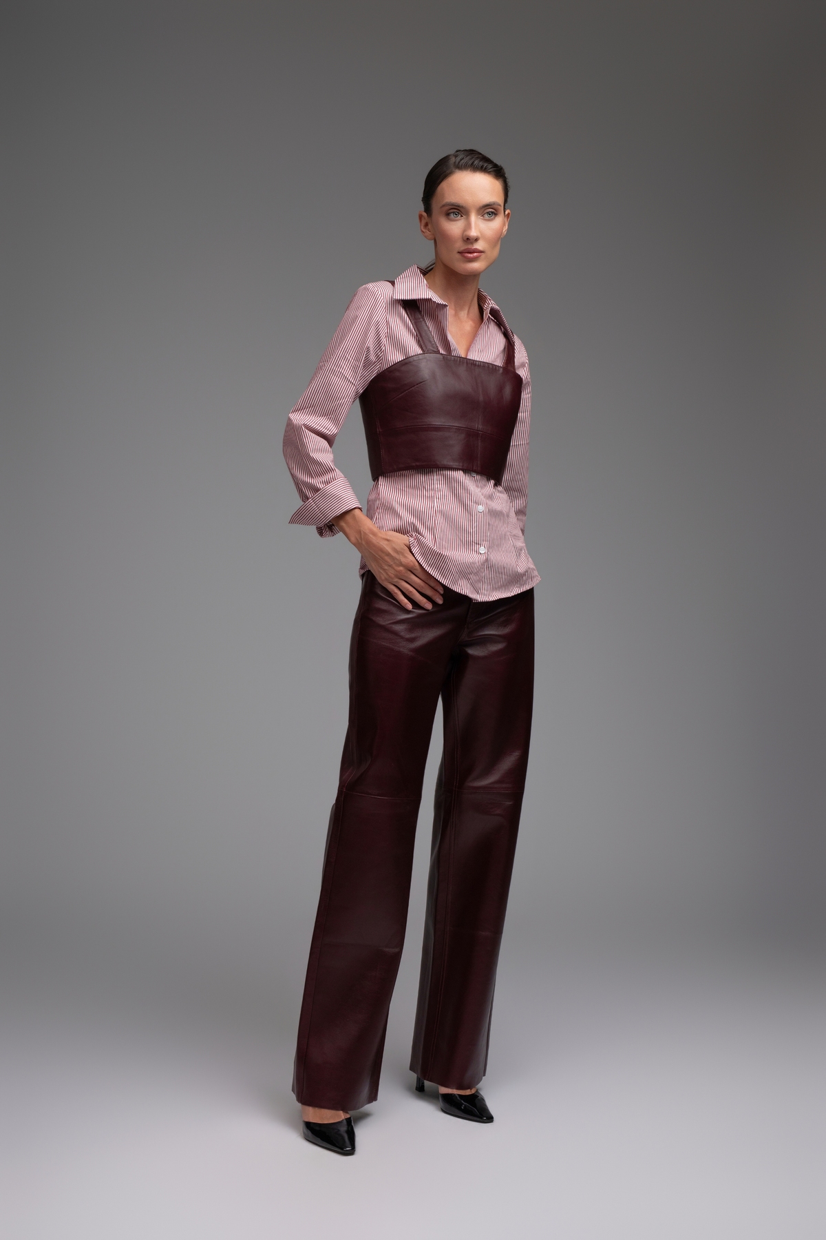 IZZY PANTALON BORDO