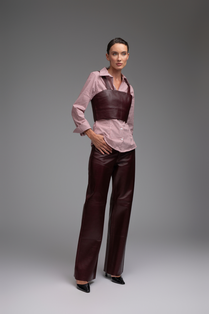 IZZY PANTALON BORDO