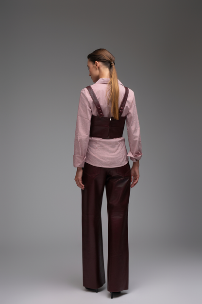 IZZY PANTALON BORDO