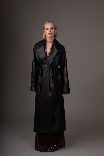 BARCELONA TRENCHCOAT SİYAH