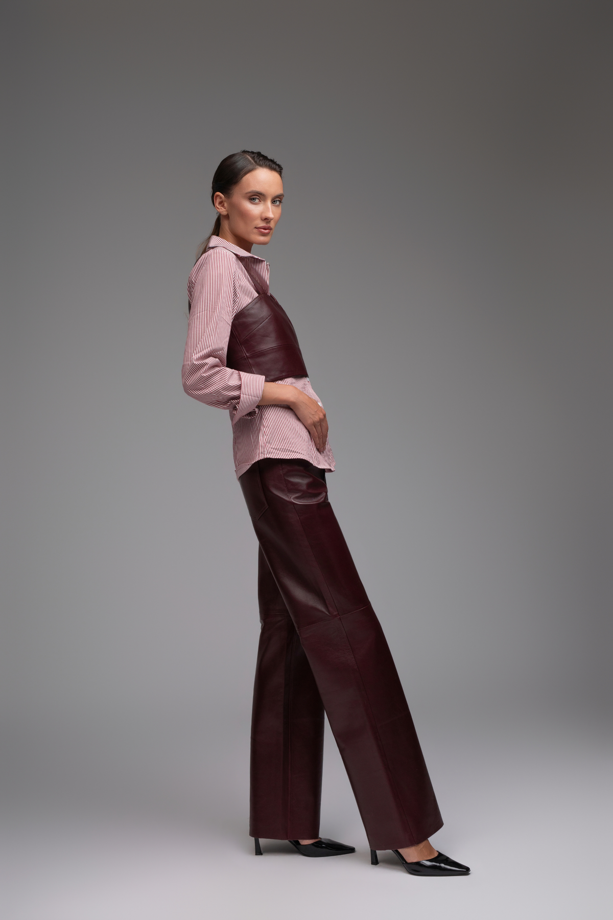 IZZY PANTALON BORDO