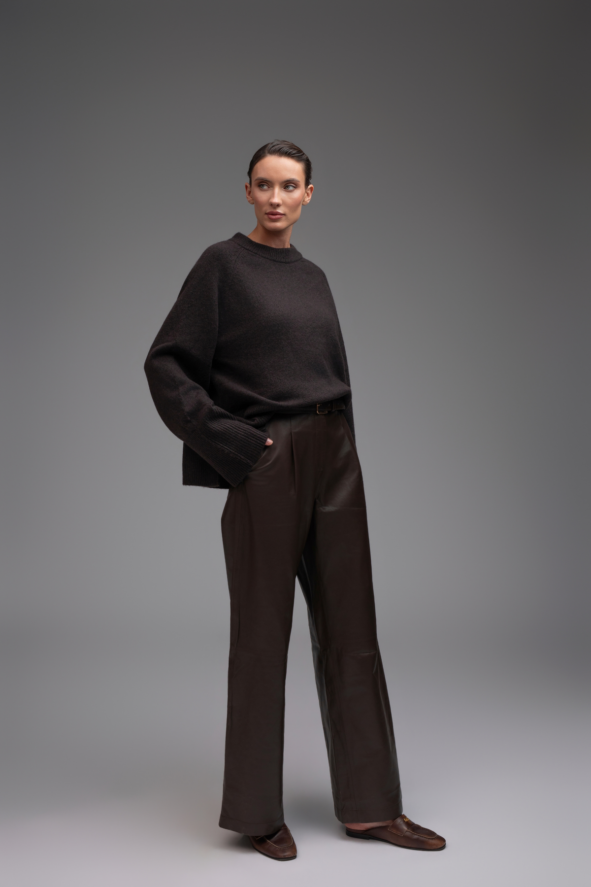 CLARA PANTALON KAHVE