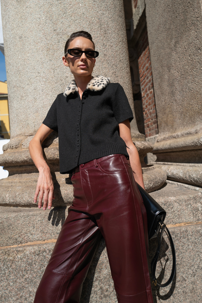 IZZY PANTALON BORDO