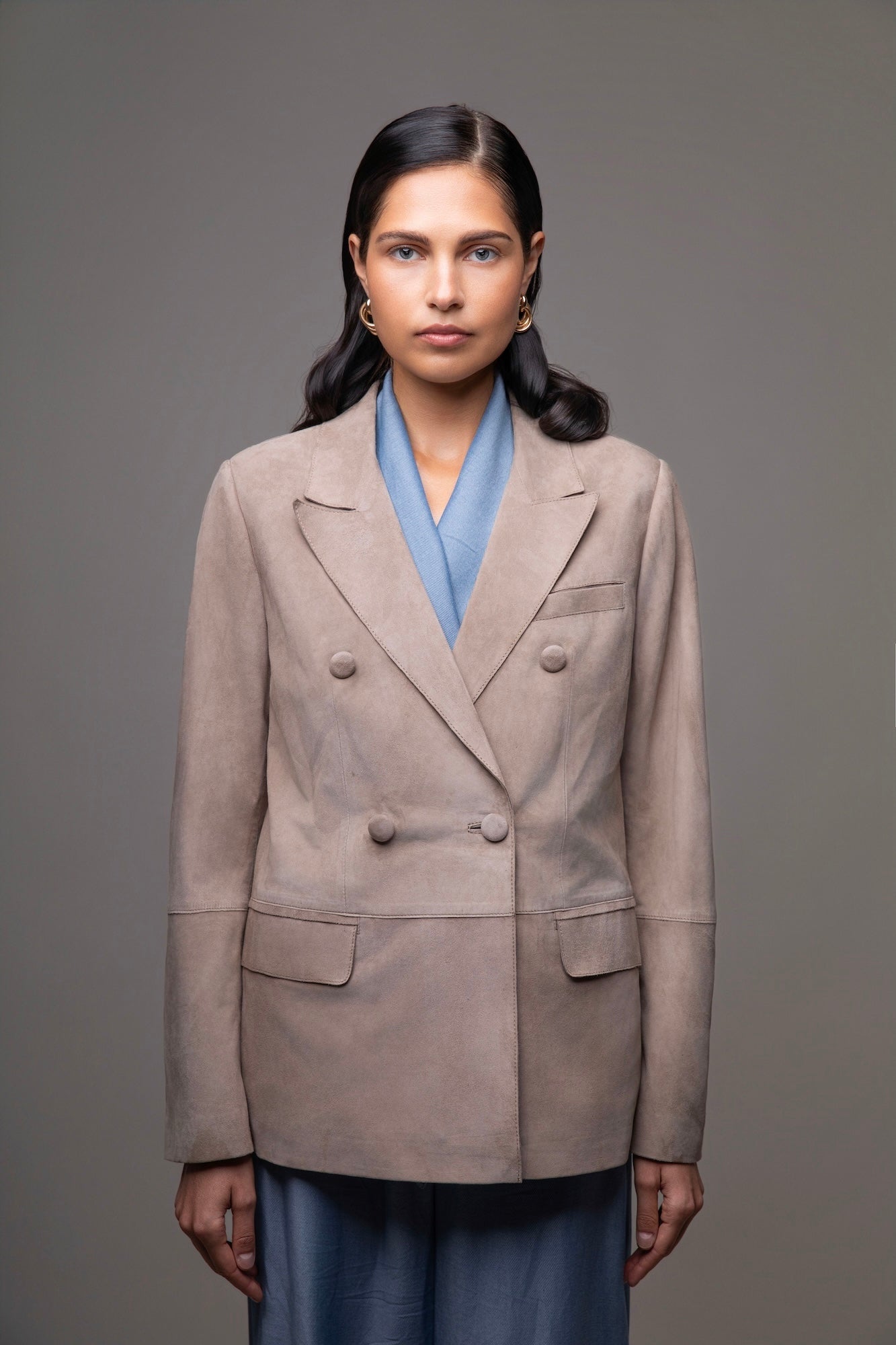 SYDNEY SÜET BLAZER BEJ