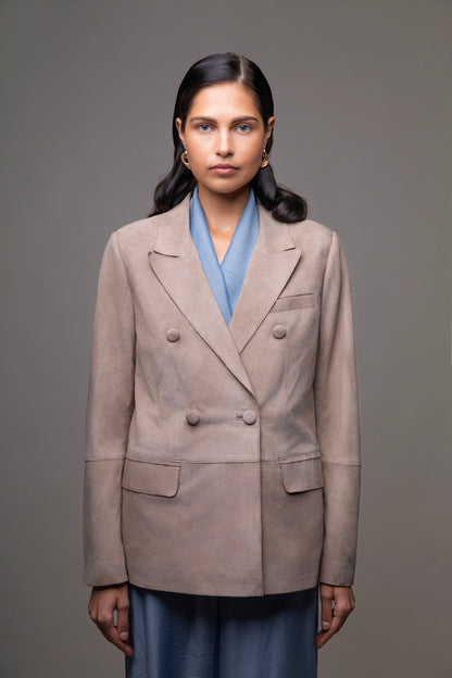 SYDNEY SÜET BLAZER BEJ