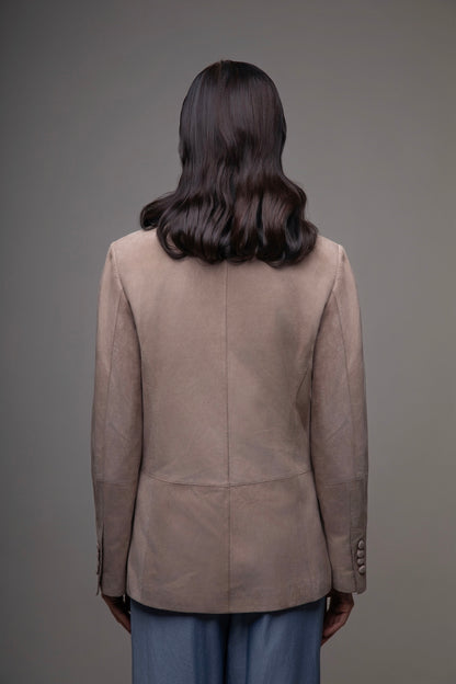 SYDNEY SÜET BLAZER BEJ