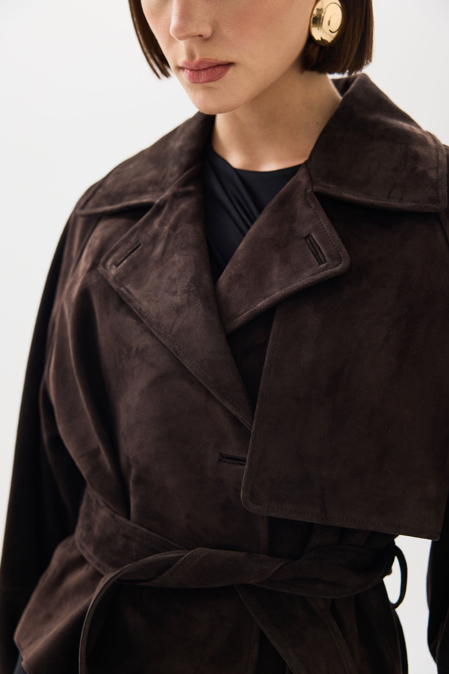 MONACO SÜET CEKET KAHVE