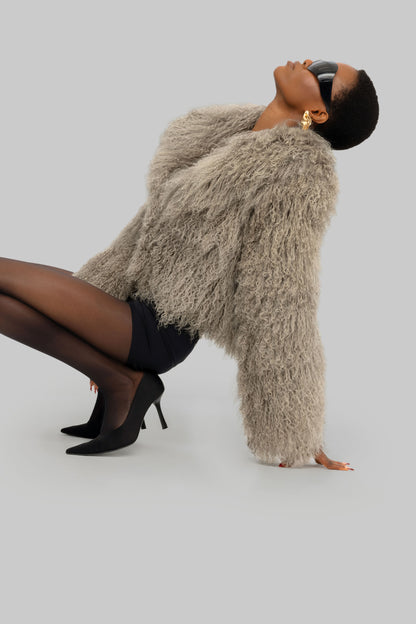 AMSTERDAM KÜRK GRİ