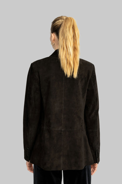 SYDNEY SÜET BLAZER SİYAH