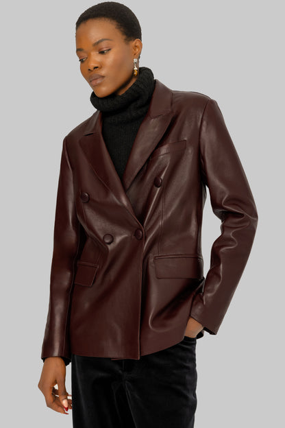 SYDNEY BLAZER BURGUNDY
