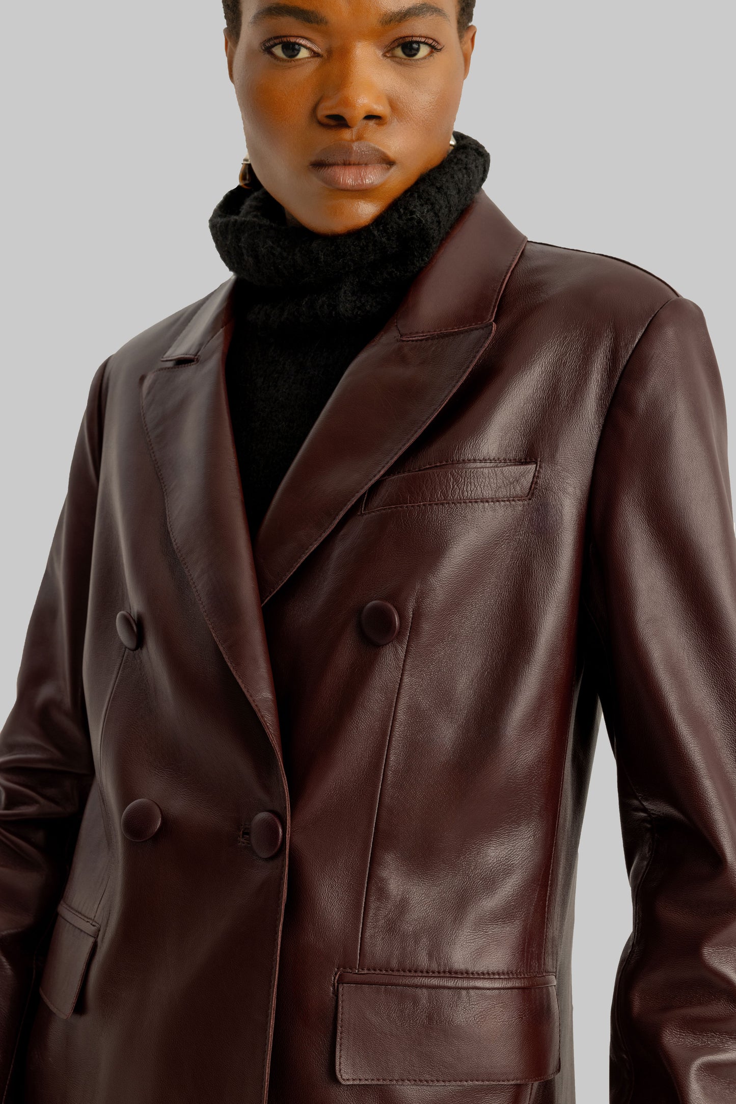 SYDNEY BLAZER BURGUNDY