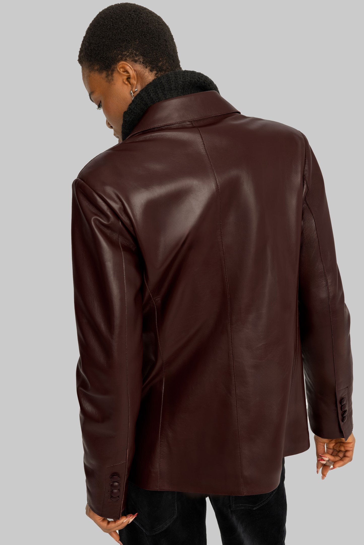 SYDNEY BLAZER BURGUNDY