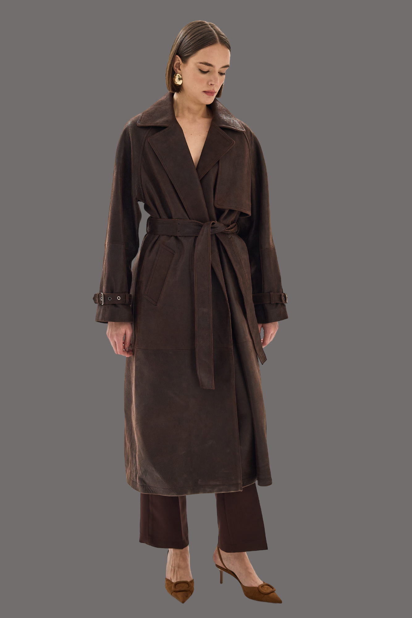 VENICE TRENCH COAT COFFEE